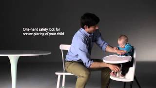 BABYBJÖRN High Chair  Instructional Video [upl. by Rehttam415]