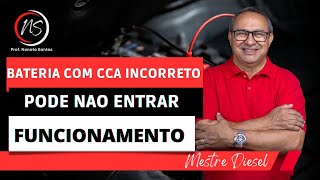 DICA 149 BATERIA COM CCA INCORRETO PODE NÃO ENTRAR EM FUNCIONAMENTO [upl. by Tnerual]