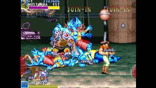 cadillacs and dinosaurs 2 boss mod all bosses part 4  mustapha game videoarcade androidgames [upl. by Wilber757]