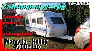 Kupujemy naszą pierwszą przyczepę Hobby 450 de lux 102023 055 [upl. by Sidell]