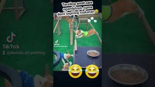 Lucu anjing konyol dan pintar  LUCUFunny dogAnimasigambar shortvideo funnylucuanjinglucu [upl. by Nisse221]