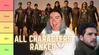 All Eternals Characters Ranked  Tier List [upl. by Bucella136]