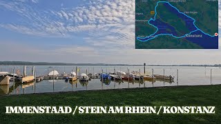 Teil 1  125 km Rundfahrt BodenseeUntersee Stein am Rhein CH Konstanz ♡ rennrad video [upl. by Brazee612]