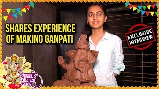 Tejasswi Prakash Shares Her Experience Of Making Ganapati Herself  EXCLUSIVE INTERVIEW [upl. by Mel660]