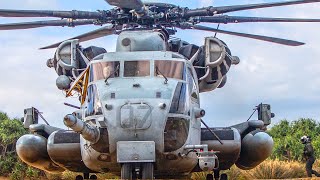 CH 53E Super Stallion Big Helicopter in Action at Japan • Hagåtña Fury 21 [upl. by Sherill546]