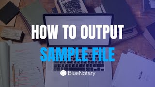 How to Output a Sample File Digital Signature eSeal and Digital Certificate Included [upl. by Buell727]