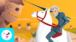 Don Quijote de la Mancha para niños  Cuentos clásicos [upl. by Novehc]