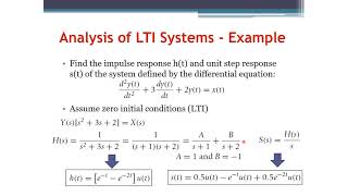 Signals and Systems Laplace Transform Analysis of LTI System Examples Arabic Narration [upl. by Aihsemot]