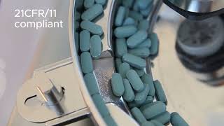 CI Precision weighs minitablets tablets capsules and soft gels up to  03mg 3SD accuracy [upl. by Leland746]