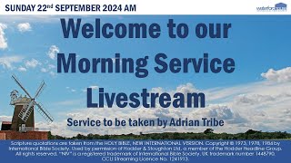 Morning Service Sunday 22nd September 2024 [upl. by Releehw]