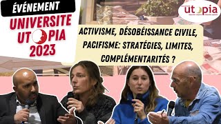 Activisme désobéissance civile pacifisme stratégies limites complémentarités [upl. by Xyla]