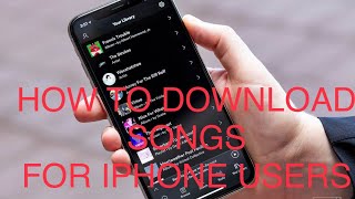 HOW TO DOWNLOAD MP3 SONGS  iPhone  Tech  Malayalam [upl. by Niwri]