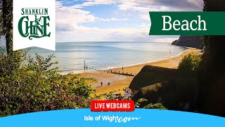 🔴 Shanklin Chine Webcam  Beach amp Sea View  Isle of Wight  English Channel  LIVE UK Webcams [upl. by Olaf]