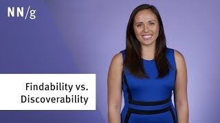 Findability vs Discoverability [upl. by Joashus63]