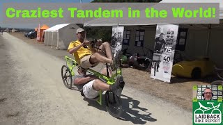 The Strangest Tandem Bike Ride EverLaidback Bike Report [upl. by Geof]