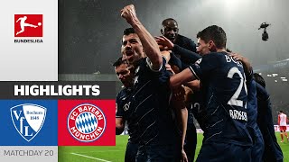 Bochum Wrestle Bayern Down  Bochum  Bayern München 32  Highlights  MD 22 – Bundesliga 2324 [upl. by Xino]