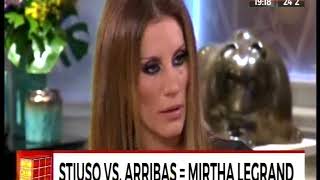 Editorial de Santiago Cúneo Stiusso vs Arribas  Mirtha Legrand [upl. by Leeann]