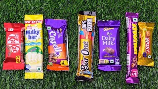 KitKat vs MilkyBar vs Crispello vs Nestle bar One Chocolate Dairy milk chocolate vs Munch vs 5 Star [upl. by Hsara]