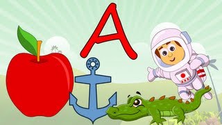 Learn About The Letter A  Preschool Activity  HooplaKidz [upl. by Adnalra906]