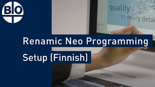 How to Use the BIOTRONIK Renamic Neo Programming Device Finnish subtitles [upl. by Yoj]