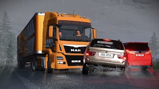 Hydroplane and Icy Crashes 2  BeamNG Drive [upl. by Gies852]