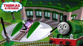 Tomas el tren en español  Percy y sus amigos en las vías mágicas Completo Latino [upl. by Nileve]