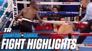 Terence Crawford and Yuriorkis Gamboa Full Fight Highlights [upl. by Nnairda]