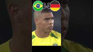 Brazil 2 Vs 0 Germany • 2002 World Cup Final Extended Goals amp Highlights shorts football video [upl. by Drareg]