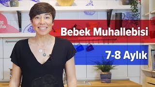 Kahvaltılık Elmalı Bebek Muhallebisi  Ek Gıdaya Geçiş 8 Ay [upl. by Aniale]