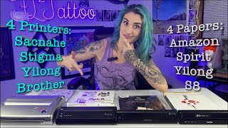 Best Tattoo Thermal Stencil Printer  Comparison Video [upl. by Vinson]