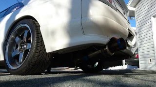 R33 Nissan Skyline GTR Tomei Expreme Ti Exhaust [upl. by Panther69]