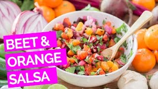 Roasted Beet amp Orange Salsa Recipe [upl. by Bomke]