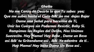 De la Ghetto Ft Arcangel  Relajate Conmigo Letra [upl. by Nnodnarb983]