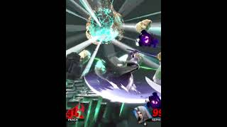 SEPHIROTH DECIMATES PRINCESS PEACH SuperSmashBrosUltimate FFVIIR SuperMario [upl. by Zwart]