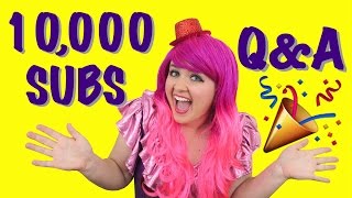 🎉 10000 SUBSCRIBERS QampA Questions  KiMMi THE CLOWN [upl. by Finah]