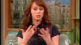 Actor Melinda Clarke The OC on the Tony Danza Show [upl. by Nicolai644]