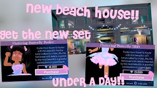 HOW TO GET THE NEW ROYALE HIGH FLUTTERING BUTTERFLY SET IN UNDER A DAY WITH NO GAMEPASSES [upl. by Purdy953]