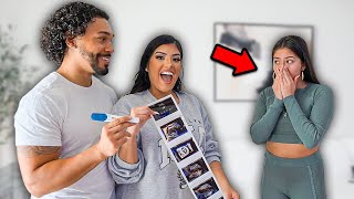 Pranking My Sister and Then Telling Her WE ARE PREGNANT BACKFIRED [upl. by Teiluj]