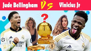 Exclusive Comparison Of Jude Bellingham VS Vinicius Jr 2024Jude Bellingham Vs Vinicius Ballon Dor [upl. by Deirdra]