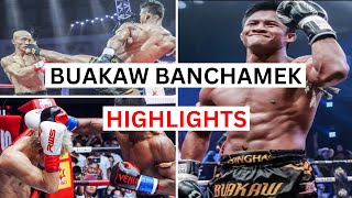 Buakaw Banchamek Highlights amp Knockouts [upl. by Greer]