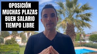 Oposición con muchas PLAZAS buen SALARIO y TIEMPO LIBRE  Funcionario de Prisiones España 😜 [upl. by Alorac871]