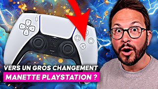 Manette PS5  GROS CHANGEMENT en vue 😯 [upl. by Ahsinrats]