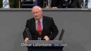 Oskar Lafontaine DIE LINKE Diese NATO lehnen wir ab [upl. by Anor747]