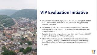 VIP Grants Evaluation Funding Announcement Webinar for Prospective Applicants [upl. by Aitnas]