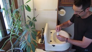 Restoring Antique 1930 Kohler Cast Iron Sink  Part 2 [upl. by Ymia]