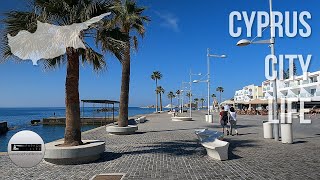 Paphos Seafront and Harbour Walk [upl. by Ahsemat]