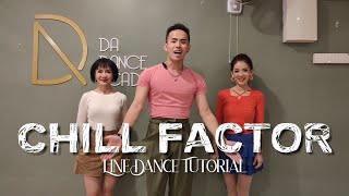 【Line Dance Tutorial】Chill Factor [upl. by Ruben949]