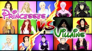 DISNEY PRINCESSES vs VILLAINS  quotWe dont talk about Bruno Parodyquot ENCANTO PARODY [upl. by Adnwahsal318]