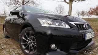 Lexus CT 200h F Sport  Vollhybrid mit Sportcharakter [upl. by Athalla]