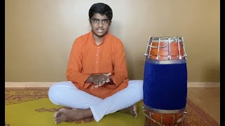 Basics of Mridangam Tha Dhi Thom Nam [upl. by Anirehtak]